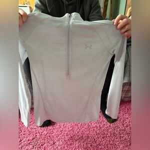 Under Armour Gray Half-Zip Pullover